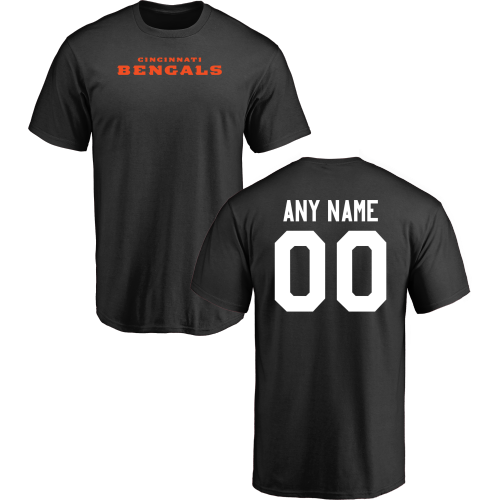 Men Cincinnati Bengals Design-Your-Own Short Sleeve Custom NFL T-Shirt->->Sports Accessory